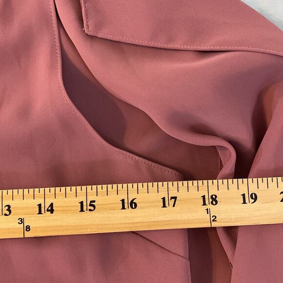 Amanda Uprichard Shift Jacket Dress Dusty Rose Size Small - Picture 6 of 10